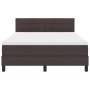 Marco de Cama con Colchón Gris Oscuro Tela 140 x 200 cm by , Beds and slatted bases - Ref: Foro24-3342138, Price: 431,69 €, D...
