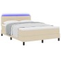 Marco de Cama con Colchón Beige Tela 160 x 200 cm Colchón de cama von , Betten und Lattenroste - Ref: Foro24-3342147, Preis: ...