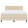 Marco de Cama con Colchón Beige Tela 160 x 200 cm Colchón de cama von , Betten und Lattenroste - Ref: Foro24-3342147, Preis: ...