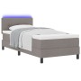 Estructura de Cama con Colchón Estructura gris claro con colchón blanco by , Beds and slatted bases - Ref: Foro24-3342188, Pr...