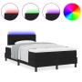 Estructura de Cama con Colchón Negro y Blanco Tela 120 x 200 cm by , Beds and slatted bases - Ref: Foro24-3342200, Price: 400...