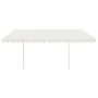 Toldo retráctil automático con postes crema 4,5x3 m by vidaXL, Awnings - Ref: Foro24-3069967, Price: 501,97 €, Discount: %