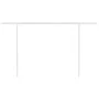 Toldo retráctil automático con postes crema 4,5x3 m by vidaXL, Awnings - Ref: Foro24-3069967, Price: 501,97 €, Discount: %