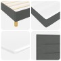 Cama con Box Spring con Colchón y LED Gris Oscuro 140x200 cm Tela von , Betten und Lattenroste - Ref: Foro24-3342367, Preis: ...