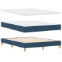 Cama Box Spring con Colchón y LED Azul 140x200 cm Tela by , Beds and slatted bases - Ref: Foro24-3342449, Price: 443,38 €, Di...