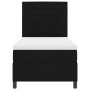 Cama con muelles con colchón y LED negro 90x200 cm tela de , Camas y somieres - Ref: Foro24-3342762, Precio: 354,83 €, Descue...