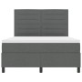Cama con Bóveda con Colchón & LED Gris Oscuro 140x200 cm Tela de , Camas y somieres - Ref: Foro24-3342796, Precio: 510,87 €, ...