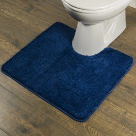 Sealskin Alfombra para contorno de lavabo Angora azul 55x60 cm