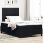 Cama con base y colchón y luz LED negra 120x200 cm tela de , Camas y somieres - Ref: Foro24-3342860, Precio: 463,24 €, Descue...