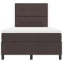 Cama con Somier y Colchón & LED Marrón Oscuro 120x200 cm Tela de , Camas y somieres - Ref: Foro24-3342861, Precio: 437,48 €, ...