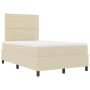 Cama con base y colchón LED crema 120x200 cm tela de , Camas y somieres - Ref: Foro24-3342863, Precio: 435,02 €, Descuento: %