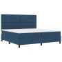 Cama con sommier con colchón y LED azul 200x200 cm de tela von , Betten und Lattenroste - Ref: Foro24-3342899, Preis: 718,97 ...