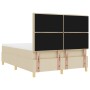 Colchón box spring Crema Tela 140 x 190 cm Colchón Rectangular von , Betten und Lattenroste - Ref: Foro24-3343024, Preis: 509...