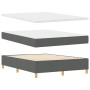 Cama con somier y colchón & LED Gris Oscuro 140x200 cm Tela von , Betten und Lattenroste - Ref: Foro24-3343027, Preis: 513,19...