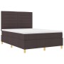 Estructura de Cama Box Spring Marrón Oscuro Tela 160 x 200 cm von , Betten und Lattenroste - Ref: Foro24-3343036, Preis: 573,...