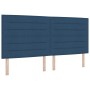 Cama con Somier y Colchón & LED Azul 200x200 cm Tela von , Betten und Lattenroste - Ref: Foro24-3343053, Preis: 696,60 €, Rab...