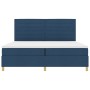 Cama con Somier y Colchón & LED Azul 200x200 cm Tela von , Betten und Lattenroste - Ref: Foro24-3343053, Preis: 696,60 €, Rab...