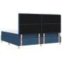 Cama con Somier y Colchón & LED Azul 200x200 cm Tela von , Betten und Lattenroste - Ref: Foro24-3343053, Preis: 696,60 €, Rab...