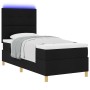 Estructura de Cama con Colchón Negro Tela 90 x 200 cm von , Betten und Lattenroste - Ref: Foro24-3343070, Preis: 328,44 €, Ra...