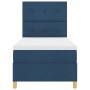 Estructura de Cama con Colchón Azul Tela 90 x 200 cm Cama Azul by , Beds and slatted bases - Ref: Foro24-3343074, Price: 368,...