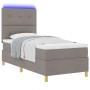 Estructura de Cama con Colchón Taupe Tela 100 x 200 cm Cama de , Camas y somieres - Ref: Foro24-3343079, Precio: 379,36 €, De...