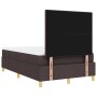 Estructura de Cama con Colchón Marrón oscuro Tela 120 x 200 cm von , Betten und Lattenroste - Ref: Foro24-3343092, Preis: 407...