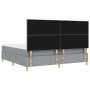 Estructura de Cama con Colchón Gris Claro Tela 200 x 200 cm von , Betten und Lattenroste - Ref: Foro24-3343124, Preis: 678,63...