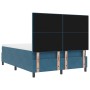 Cama con Box Spring y Colchón & LED Azul Oscuro 160x200 cm de Terciopelo von , Betten und Lattenroste - Ref: Foro24-3343326, ...