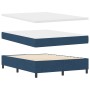Cama Box Spring con colchón y LED azul 140x200 cm tela de , Camas y somieres - Ref: Foro24-3343447, Precio: 532,33 €, Descuen...