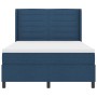 Cama Box Spring con colchón y LED azul 140x200 cm tela de , Camas y somieres - Ref: Foro24-3343447, Precio: 532,33 €, Descuen...