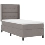 Cama Box Spring con colchón y LED Taupe 100x200 cm Funda de , Camas y somieres - Ref: Foro24-3343494, Precio: 396,90 €, Descu...