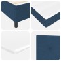 Cama de Box Spring con Colchón y LED Azul 200x200 cm Tela by , Beds and slatted bases - Ref: Foro24-3343531, Price: 737,01 €,...