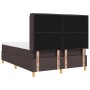 Cama con Somier y Colchón LED Marrón Oscuro 140x200 cm Tela by , Beds and slatted bases - Ref: Foro24-3343633, Price: 529,04 ...