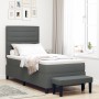Cama Box Spring con Colchón y Banco Gris Oscuro 90x200 cm Tela von , Betten und Lattenroste - Ref: Foro24-3343961, Preis: 393...