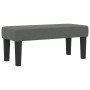 Cama Box Spring con Colchón y Banco Gris Oscuro 90x200 cm Tela von , Betten und Lattenroste - Ref: Foro24-3343961, Preis: 393...