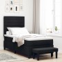 Cama Box Spring con Colchón y Banco Negro 90x200 cm Tela by , Beds and slatted bases - Ref: Foro24-3343962, Price: 385,17 €, ...