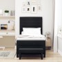 Cama Box Spring con Colchón y Banco Negro 90x200 cm Tela by , Beds and slatted bases - Ref: Foro24-3343962, Price: 385,17 €, ...