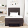 Cama con Somier y Colchón & Banco Marrón Oscuro 120x200 cm Tela by , Beds and slatted bases - Ref: Foro24-3343984, Price: 458...