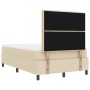 Cama Box Spring con Colchón y Banco Crema 120x200 cm Tela by , Beds and slatted bases - Ref: Foro24-3343986, Price: 468,22 €,...