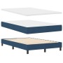 Cama Box Spring con Colchón y Banco Azul 120x200 cm Tela von , Betten und Lattenroste - Ref: Foro24-3343987, Preis: 486,41 €,...