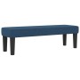 Cama Box Spring con Colchón y Banco Azul 120x200 cm Tela von , Betten und Lattenroste - Ref: Foro24-3343987, Preis: 486,41 €,...