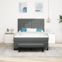 Cama con Box Spring con colchón y banco gris oscuro 140x190 cm Tela von , Betten und Lattenroste - Ref: Foro24-3343989, Preis...