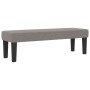 Cama con somier con colchón & banco taupe 140x190 cm de tela von , Betten und Lattenroste - Ref: Foro24-3343992, Preis: 535,1...