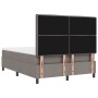 Cama con somier con colchón & banco taupe 140x190 cm de tela von , Betten und Lattenroste - Ref: Foro24-3343992, Preis: 535,1...