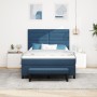 Cama con Somier con colchón y banco Azul 140x190 cm Tela by , Beds and slatted bases - Ref: Foro24-3343994, Price: 555,04 €, ...
