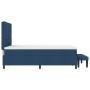 Cama con Somier con colchón y banco Azul 140x190 cm Tela by , Beds and slatted bases - Ref: Foro24-3343994, Price: 555,04 €, ...