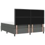 Cama con Box Spring y Colchón Banco Gris Oscuro 180x200 cm Tela by , Beds and slatted bases - Ref: Foro24-3344010, Price: 689...