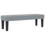 Cama con Somier con Colchón y Banco Gris Claro 200x200 cm Tela von , Betten und Lattenroste - Ref: Foro24-3344016, Preis: 809...