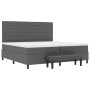 Cama Box Spring con Colchón y Banco Gris Oscuro 200x200 cm Tela von , Betten und Lattenroste - Ref: Foro24-3344017, Preis: 76...