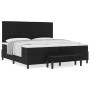 Cama de Base de Caja con Colchón y Banco Negro 200x200 cm Tela von , Betten und Lattenroste - Ref: Foro24-3344018, Preis: 791...